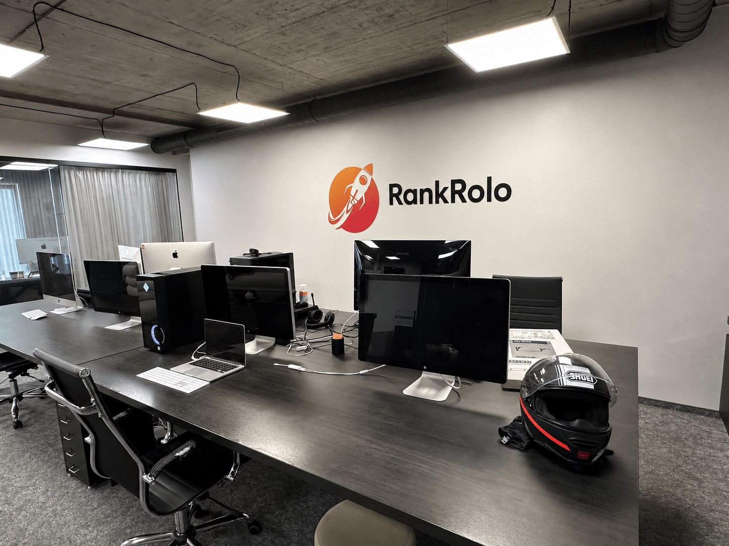 The RankRolo team at work in the Vilnius office